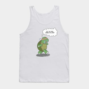 Running Turtle Tank Top